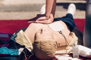 cpr and defibrillation - SLSWA