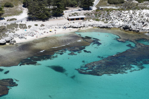 Port Beach, North Fremantle is a popular beach adjacent to the north quay wharf facilities. It is patrolled by Fremantle Surf Life Saving Club on Sunday's in summer.