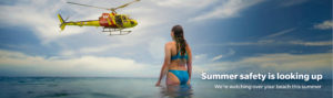 Summer safety swimmer