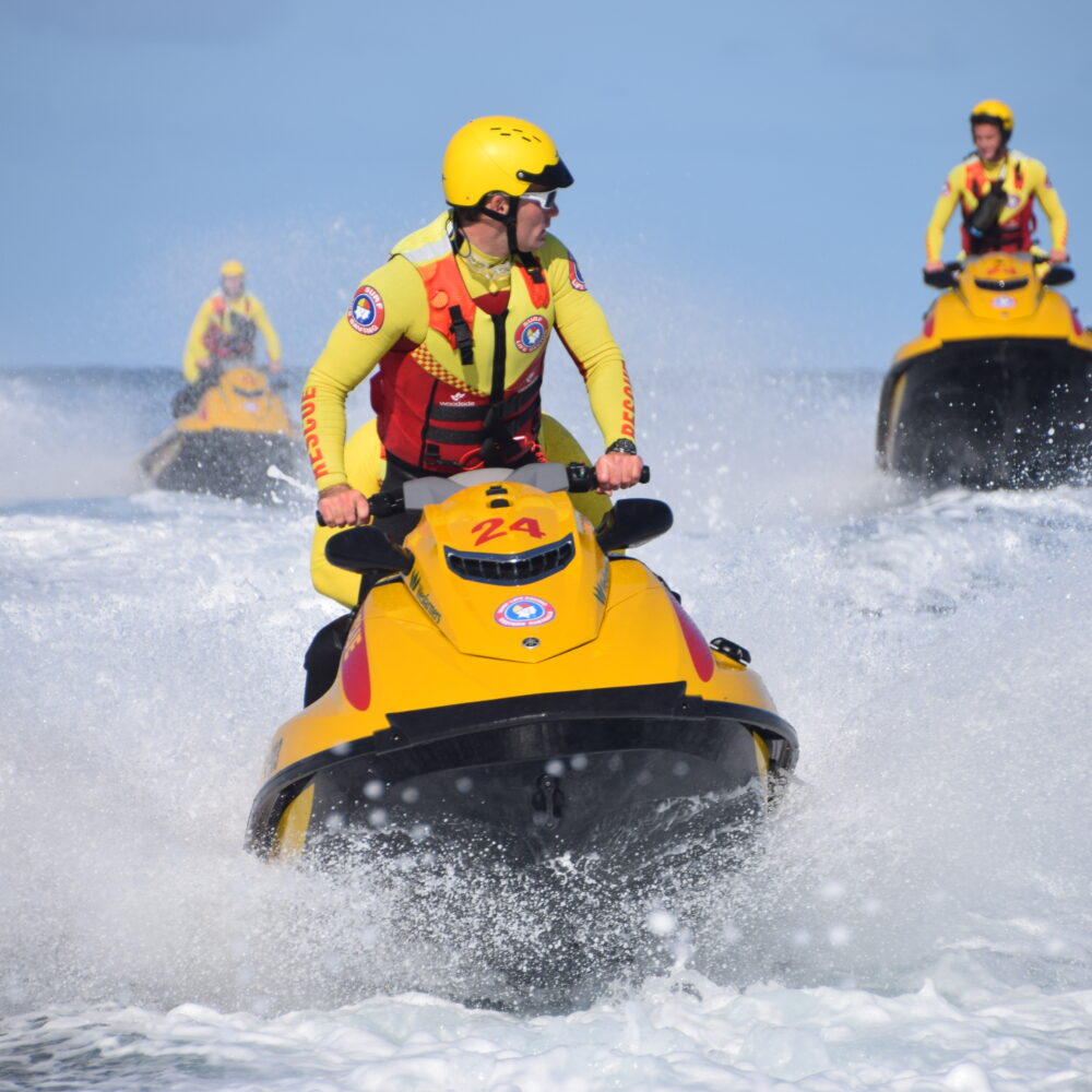 The Jet Ski Program is an integral element of Surf Life Saving WA’s life saving services. Got what it takes? Then join us!