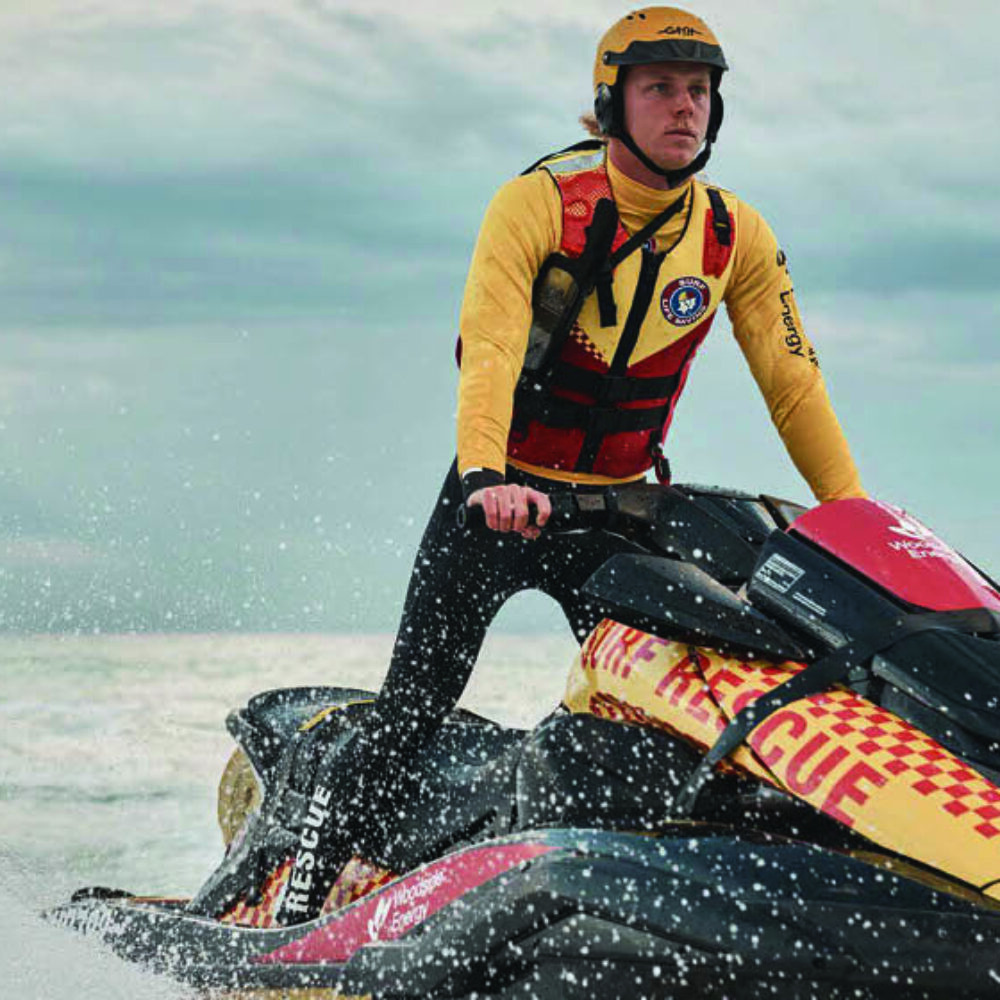 jet ski operator for woodside jet ski program at surf live saving western australia