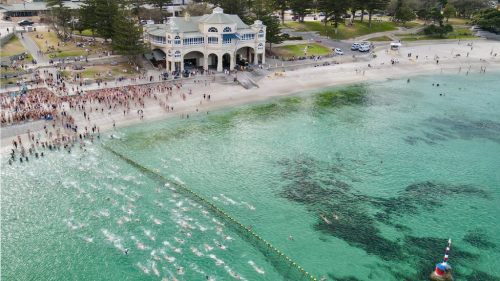 Aerial view of